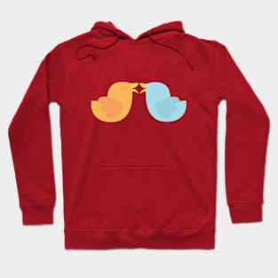 Birds in love Hoodie